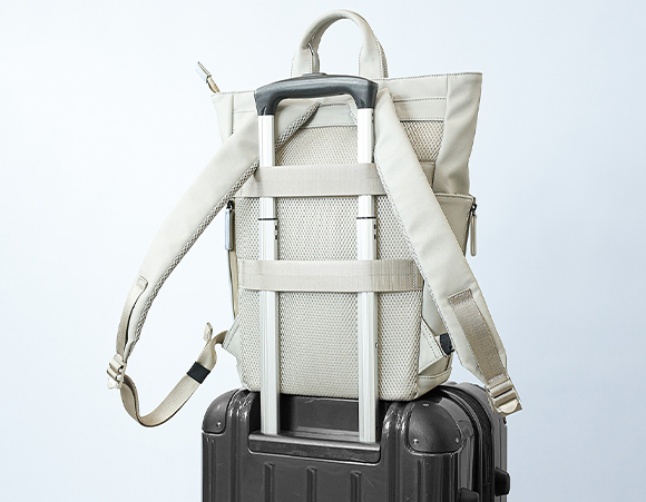 キャリーケースにつけられる