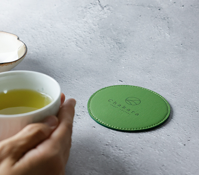 CHATAKU coaster en 使用イメージ